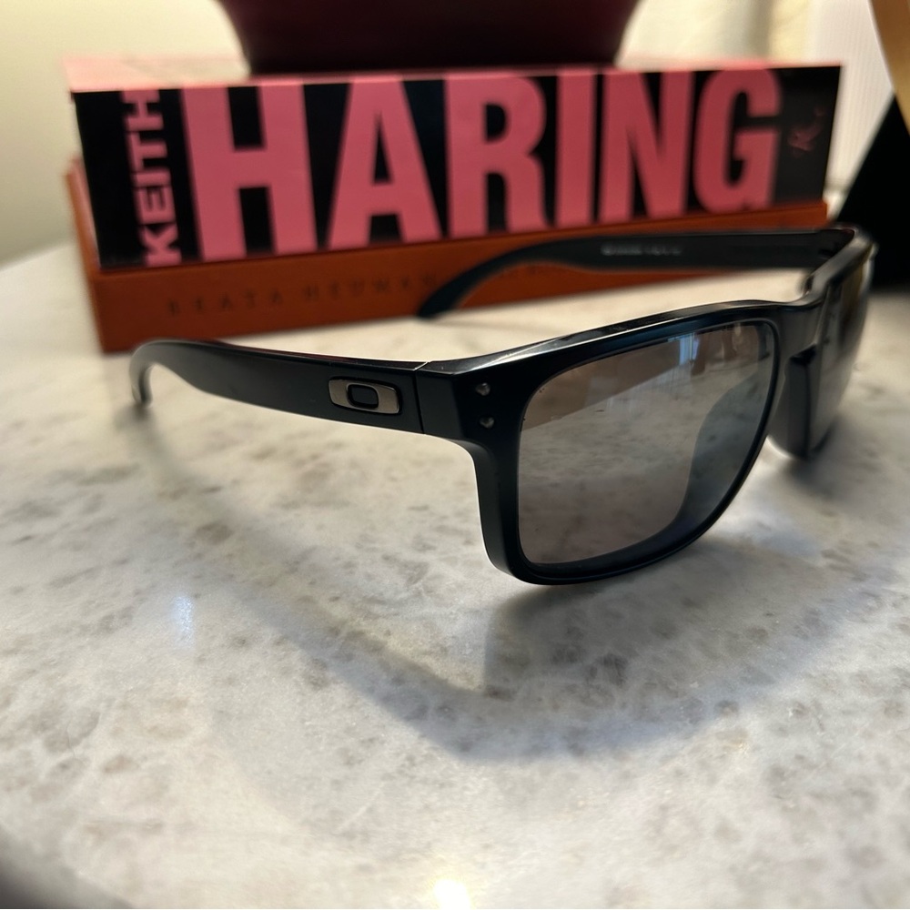 Oakley Black Sunglasses - Holbrook Matte Black Polarized